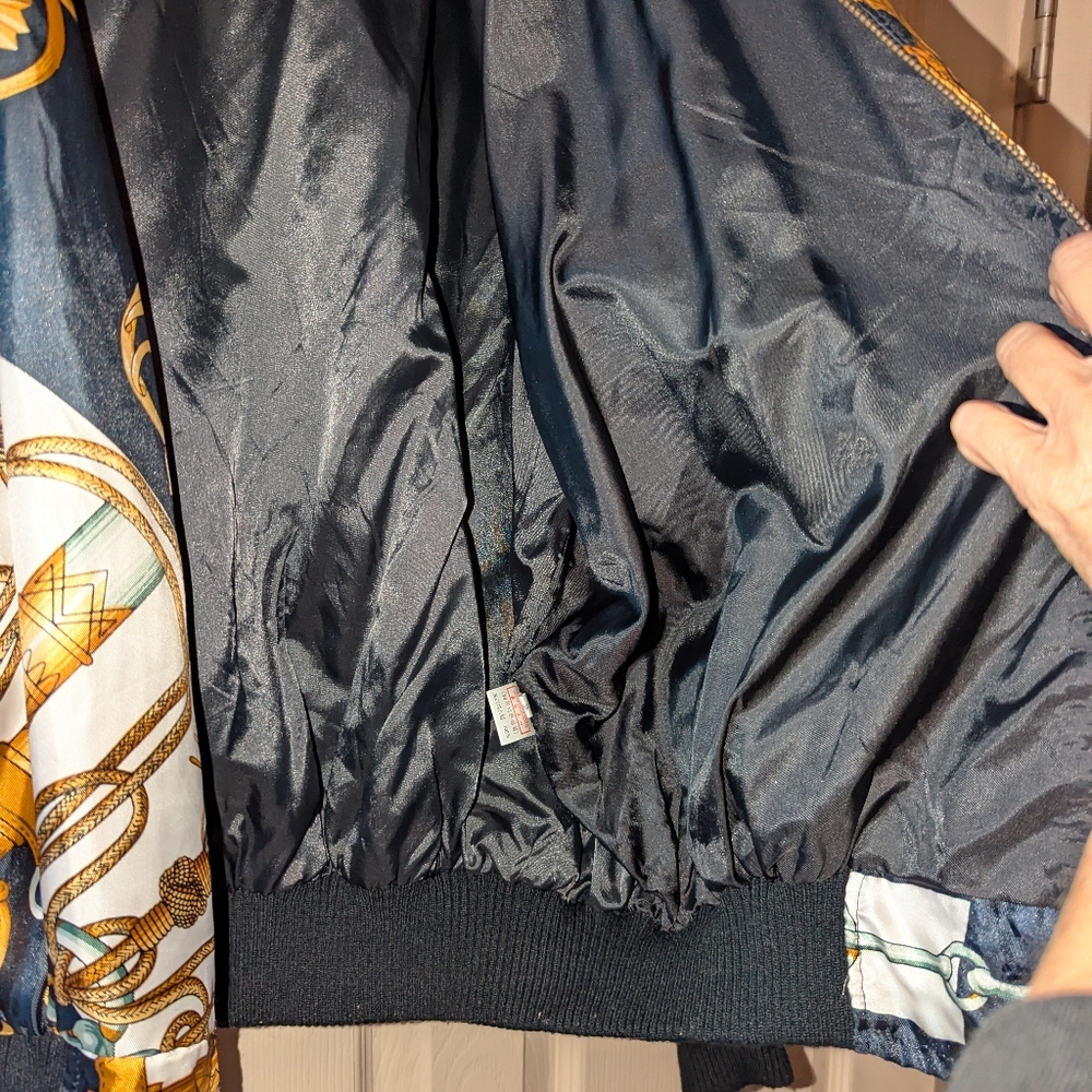 ❤️🔥Vintage unbranded bomber medium large - Picture 7 of 8